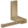 AXOR Universal Rectangular porta rotolo, 42656140, Universal Rectangular bronzo spazzolato [Accessori Bagno > Porta Rotolo]