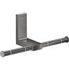 AXOR Universal Rectangular porta rotolo, 42657330, Universal Rectangular nero cromato [Accessori Bagno > Porta Rotolo]