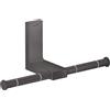 AXOR Universal Rectangular porta rotolo, 42657340, Universal Rectangular nero cromato spazzolato [Accessori Bagno > Porta Rotolo]