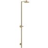 AXOR Starck Nature colonna doccia, miscelatore monocomando, 12671140, Starck Nature bronzo spazzolato [Rubinetteria Bagno > Colonne Doccia]