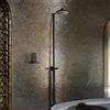 AXOR Starck Nature colonna doccia con termostatico, 12672670, Starck Nature nero opaco [Rubinetteria Bagno > Colonne Doccia]