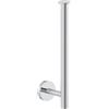 Herzbach LIVING porta rotolo di riserva, 30.815050.1.01, LIVING; DEEP; SIRO cromo [Accessori Bagno > Porta Rotolo]