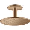 AXOR ShowerSolutions soffione doccia, 2 tipi di getto, 35304140, ShowerSolutions bronzo spazzolato [Rubinetteria Bagno > Soffioni Doccia]