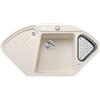 Blanco Blancodelta lavello da cucina, 527056, II-F Blancodelta bianco soft opaco [Lavelli da Cucina > per Base Sottolavello a partire da 90 cm]