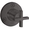 AXOR Citterio deviatore da incasso, 39925340, Citterio nero cromato spazzolato [Rubinetteria Bagno > Rubinetteria Doccia]