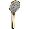 Herzbach LIVING SPA doccetta, 3 tipi di getto, 30.675400.1.03, LIVING SPA; LIVING SPA iX; DEEP oro [Rubinetteria Bagno > Doccette / Supporti]