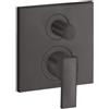 AXOR Citterio rubinetto vasca da incasso, miscelatore monocomando, 39455340, Citterio nero cromato spazzolato [Rubinetteria Bagno > Rubinetteria Vasca]