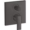AXOR Citterio rubinetto vasca da incasso, miscelatore monocomando, 39457340, Citterio nero cromato spazzolato [Rubinetteria Bagno > Rubinetteria Vasca]