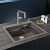 Blanco Etagon lavello da cucina, 527260, 6 Etagon grigio vulcanico opaco/cromo [Lavelli da Cucina > per Base Sottolavello a partire da 60 cm]