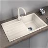 Blanco Legra lavello da cucina, 527085, 45 S Legra bianco soft opaco [Lavelli da Cucina > per Base Sottolavello a partire da 45 cm]