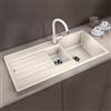 Blanco Legra lavello da cucina, 527088, 6 S Legra bianco soft opaco [Lavelli da Cucina > per Base Sottolavello a partire da 60 cm]