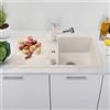 Blanco Metra lavello da cucina, 527102, 45 S Metra bianco soft opaco [Lavelli da Cucina > per Base Sottolavello a partire da 45 cm]