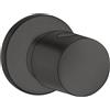 AXOR Uno rubinetto d'arresto da incasso, 38976340, Uno nero cromato spazzolato [Rubinetteria Bagno > Rubinetteria Doccia]