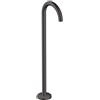 AXOR Uno bocca di erogazione vasca, 38412340, Uno nero cromato spazzolato [Rubinetteria Bagno > Rubinetteria Vasca]