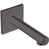 AXOR Uno rubinetto lavabo touchless, 45110340, Uno nero cromato spazzolato [Rubinetteria Bagno > Rubinetteria Lavabo]