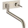 AXOR Uno² rubinetto da cucina, orientabile, 38815820, Uno² nichel spazzolato [Rubinetteria da Cucina > Rubinetti da Cucina]