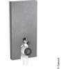 Geberit Monolith Plus modulo sanitario A: 114,5 cm, per WC a pavimento, 131203007, Monolith Plus ardesia opaco/nero cromato spazzolato [Elementi ad Incasso > Elementi Incasso per WC]