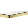 AXOR Universal Softsquare mensola doccia, 42838990, Universal Softsquare oro/opaco [Accessori Bagno > Mensole Doccia]
