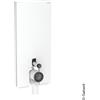Geberit Monolith Plus modulo sanitario per WC a pavimento, 131233SI7, Monolith Plus bianco/alluminio spazzolato [Elementi ad Incasso > Elementi Incasso per WC]