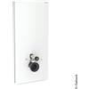 Geberit Monolith Plus modulo sanitario per WC sospeso, 131231SI7, Monolith Plus bianco/alluminio spazzolato [Elementi ad Incasso > Elementi Incasso per WC]