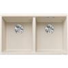 Blanco Subline lavello da cucina, 527164, 350/350-U Subline bianco soft opaco [Lavelli da Cucina > per Base Sottolavello a partire da 80 cm]