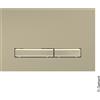 Geberit Sigma50 placca di azionamento Square, 115672QF2, Square Sigma50 [Placche di Scarico > Placche di Scarico per WC]