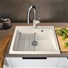 Blanco Naya lavello da cucina, 527128, 6 Naya bianco soft opaco [Lavelli da Cucina > per Base Sottolavello a partire da 60 cm]