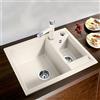Blanco Metra lavello da cucina, 527112, 6 Metra bianco soft opaco [Lavelli da Cucina > per Base Sottolavello a partire da 60 cm]