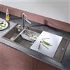 Blanco Axia lavello da cucina, 527226, III 6 S Axia grigio vulcanico opaco [Lavelli da Cucina > per Base Sottolavello a partire da 60 cm]