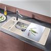 Blanco Axia lavello da cucina, 527043, III 6 S Axia bianco soft opaco [Lavelli da Cucina > per Base Sottolavello a partire da 60 cm]