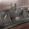 Blanco Zenar lavello da cucina, 527368, XL 6 S Zenar grigio vulcanico opaco [Lavelli da Cucina > per Base Sottolavello a partire da 60 cm]