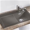 Blanco Zenar lavello da cucina, 527361, 45 S Zenar grigio vulcanico opaco [Lavelli da Cucina > per Base Sottolavello a partire da 45 cm]