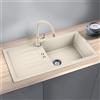 Blanco Favum lavello da cucina, 527084, XL 6 S Favum bianco soft opaco [Lavelli da Cucina > per Base Sottolavello a partire da 60 cm]