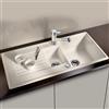 Blanco Zia lavello da cucina, 527206, 6 S Zia bianco soft opaco [Lavelli da Cucina > per Base Sottolavello a partire da 60 cm]