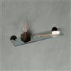 Cosmic Start mensola, WJC419A0044036, Start satinato/nero opaco [Accessori Bagno > Mensole]