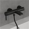 Villeroy & Boch Dawn rubinetto vasca esterno, miscelatore monocomando, TVT106501151K5, Dawn nero opaco [Rubinetteria Bagno > Rubinetteria Vasca]