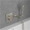 Villeroy & Boch Conum miscelatore monocomando, per vasca e doccia, TVT12700100064, Conum nichel spazzolato [Rubinetteria Bagno > Rubinetteria Doccia]