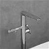 Villeroy & Boch Antao rubinetto vasca a pavimento, miscelatore monocomando, TVT11100400061, Antao cromo [Rubinetteria Bagno > Rubinetteria Vasca]