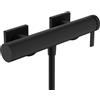 hansgrohe Tecturis E rubinetto doccia esterno con miscelatore, 73620670, Tecturis E nero opaco [Rubinetteria Bagno > Rubinetteria Doccia]