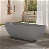 Villeroy & Boch Antao vasca da bagno freestanding, ovale, UBQ170TAO7V-3S, Antao grigio opaco [Vasche da Bagno > Vasche da Bagno Freestanding]