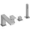 Herzbach CEO iX-finish rubinetto bordo vasca, miscelatore monocomando, 36.220250.1.14, CEO iX-finish acciaio inox spazzolato [Rubinetteria Bagno > Rubinetteria Vasca]