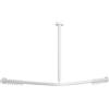 Villeroy & Boch ViCare asta per tenda da doccia, con collegamento a soffitto, 92170668, ViCare bianco [Accessori Bagno > Tende Doccia]