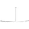Villeroy & Boch ViCare asta per tenda da doccia, con collegamento a soffitto, 92170768, ViCare bianco [Accessori Bagno > Tende Doccia]