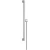 hansgrohe Unica E Puro asta saliscendi, con flessibile doccia, 24404000, Unica E Puro; Unica cromo [Rubinetteria Bagno > Doccette / Supporti]