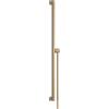 hansgrohe Unica E Puro asta saliscendi, con flessibile doccia, 24403140, Unica E Puro; Unica bronzo spazzolato [Rubinetteria Bagno > Doccette / Supporti]