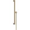 hansgrohe Unica E Puro asta saliscendi, con flessibile doccia, 24404140, Unica E Puro; Unica bronzo spazzolato [Rubinetteria Bagno > Doccette / Supporti]