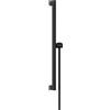 hansgrohe Unica E Puro asta saliscendi, con flessibile doccia, 24404670, Unica E Puro; Unica nero opaco [Rubinetteria Bagno > Doccette / Supporti]