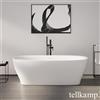 Tellkamp Sole vasca da bagno ovale freestanding, 0100-251-00-A/WMWM, Sole bianco opaco [Vasche da Bagno > Vasche da Bagno Freestanding]