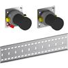 Keuco corpo incasso per miscelatore monocomando incluso collegamento tubo flessibile, 59951002170, Universal [Rubinetteria Bagno > Accessori di Montaggio per Rubinetteria Bagno]