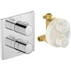 Duravit Universal termostatico, per vasca e doccia, TH4200007010, Universal cromo [Rubinetteria Bagno > Rubinetteria Doccia]